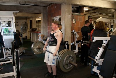Powerlifting Competition, Peabody MA, November 2010