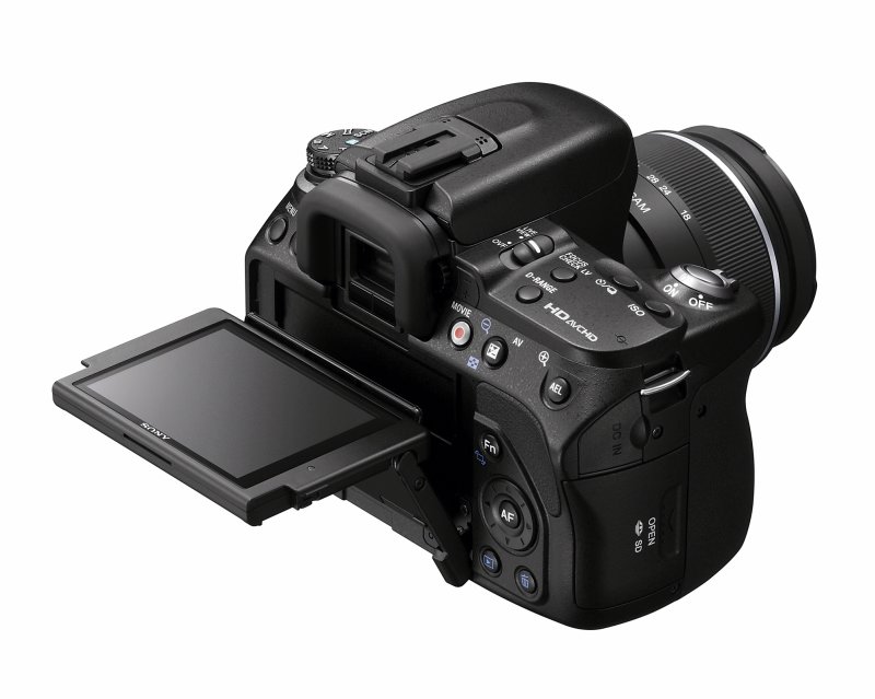 Alpha DSLR-A560 tiltscreen