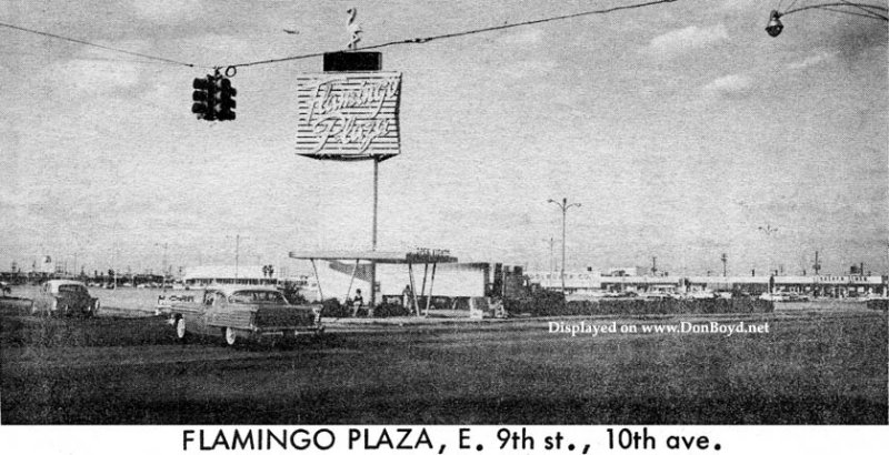 1964 - Flamingo Plaza shopping center