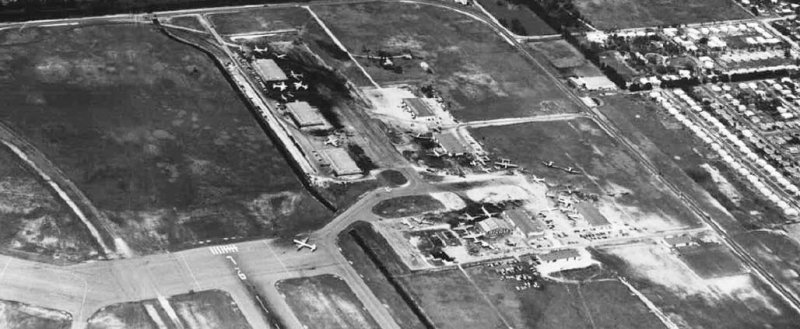 1957 - the Northwest corner of Miami International Airport