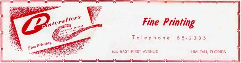 1952 - Printcrafters