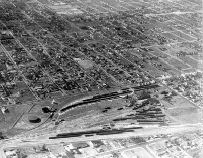 1928 - the Florida East Coast Railway Buena Vista rail yard in Miami