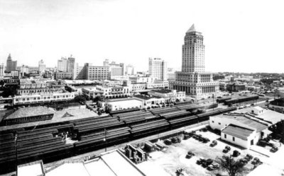 1930's - the Florida East Coast Railway Station in downtown Miami