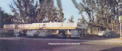 1940s - the Belle Hop Drive-In at 8301 N. E. 2nd Avenue, Miami