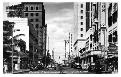 1940's - Flagler Street looking west