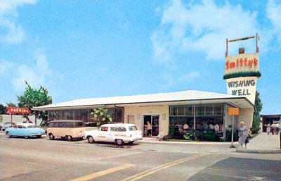 Mid to late 1950's - Smitty's Wishing Well restaurant at 3601 N. Miami Avenue, Miami  (comments below)
