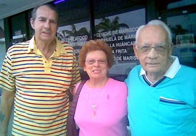 October 2008 - Chuck and Mary Mrazovich with Mike Feduniak