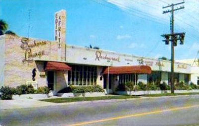 1950's - the Seahorse Lounge and Edith & Fritz Restaurant at 3236 N. Miami Avenue, Miami