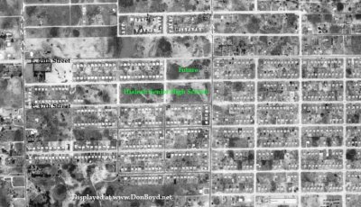 1952 - north Hialeah with the vacant land where Hialeah Senior High School would be built in 1954