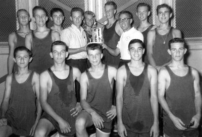 1962 - Dade County Champion Basketball Team 15 and under from Miami Springs Recreation Center (names below)