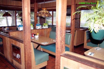 2008 - the interior of the last Lums restaurant, in Davie, Florida