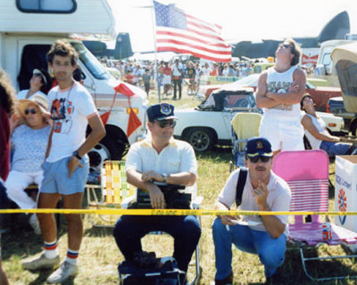 1986 - Don Boyd at the 1986 Opa-locka Air Show featuring the Navy's Blue Angels