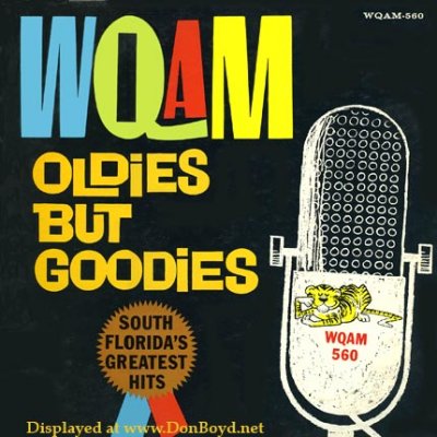 Mid 1960's - WQAM Oldies but Goodies record album front cover