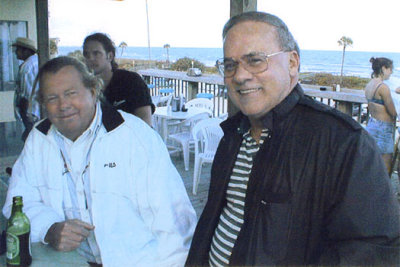 Late 90's or early 00's - Captain Bill Holbrook, formerly of Eastern Airlines, and Don Boyd at Cocoa Beach