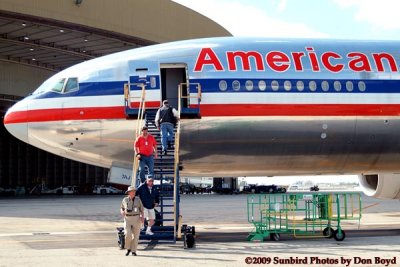 2009 - the annual photographers tour at Miami International Airport included American's B777-223(ER) N778AN, photo #1490