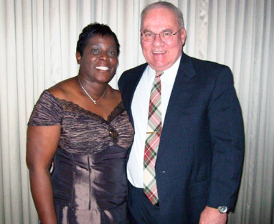 2009 - YN2 Cynthia Murray Thompson, USCGR Retired and Don