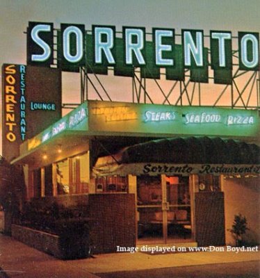 Early 1960's - the Sorrento Restaurant on SW 8th Street in Miami