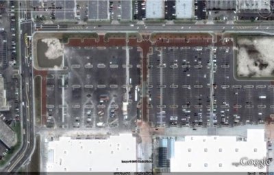 2007 - former Hialeah Speedway site now occupied by a Target, Lowe's and an Applebee's in the northeast corner
