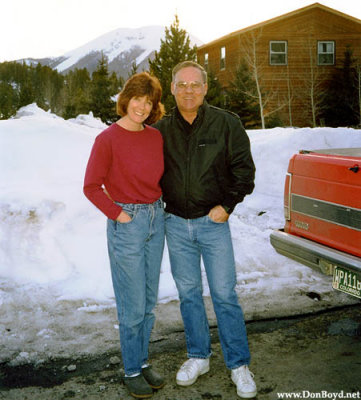 1997 - Brenda and Don in front of her home