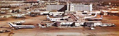 Late 1960's - Concourse 4 and the 20th Street Terminal at Miami International Airport