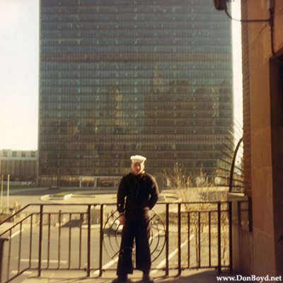 1966 - SA Don Boyd, USCG with the UN building in the background