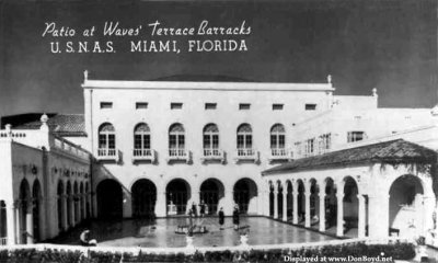 1944 - Waves barracks at Naval Air Station Miami 