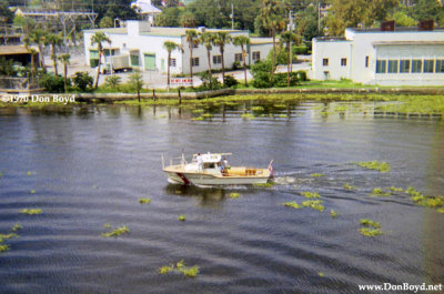 1970 - the Hillsborough River with Hyde Park area in the background from the new Manger Inn