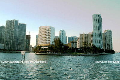 2009 - Brickell Key from the south, formerly Claughton Island, Miami (#1649)