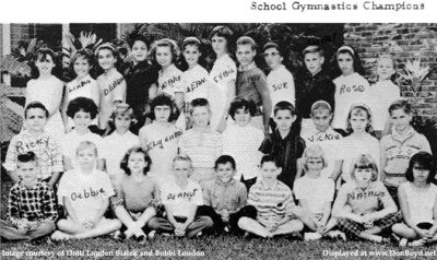 1963 - DuPuis Elementary's Gymnastic Champions