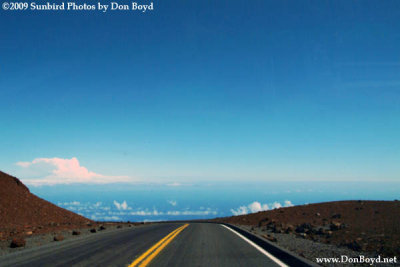 2009 - driving down Haleakala, also called the East Maui Volcano