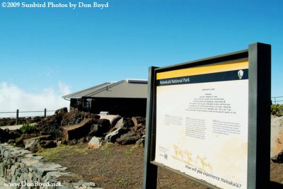 2009 - visitors center at Haleakala National Park - 10,000 feet up