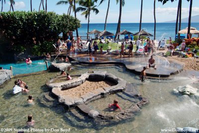 2009 - one of the swimming pools at the Hyatt Regency on Kaanapali Beach