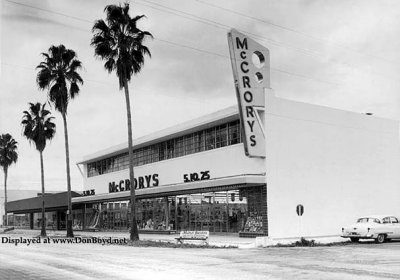 1955 - McCrorys 5-10-25 on Hialeah Drive
