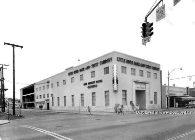 1958 - the Little River Bank and Trust on NE 2nd Avenue, Little River