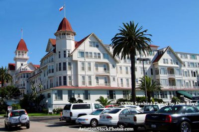The Hotel Del Coronado landscape stock photo #3034