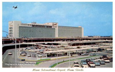 Early 1960's - Miami International Airport's new 20th Street Terminal