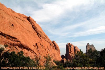 2009 - Garden of the Gods, Colorado Springs landscape stock photo #3367