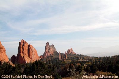 2009 - Garden of the Gods, Colorado Springs landscape stock photo #3368