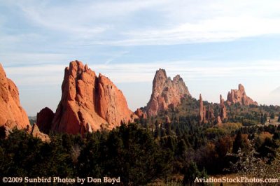 2009 - Garden of the Gods, Colorado Springs landscape stock photo #3368