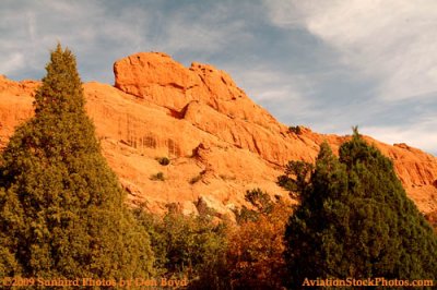 2009 - Garden of the Gods, Colorado Springs landscape stock photo #3376