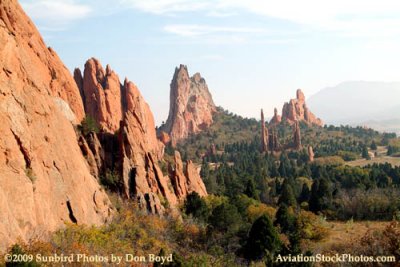 2009 - Garden of the Gods, Colorado Springs landscape stock photo #3395