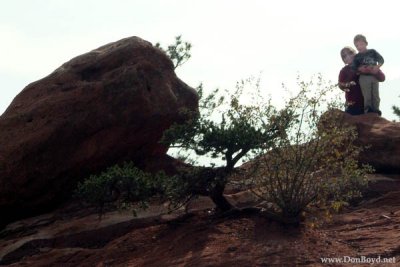 2009 - Karen and Kyler at the Garden of the Gods