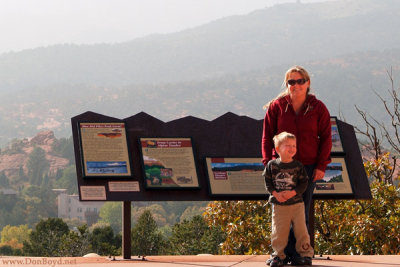 2009 - Karen and Kyler at the Garden of the Gods