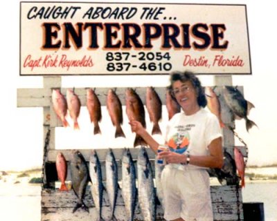 1995 - Elizabeth Liz Jones Kettleman loved fishing