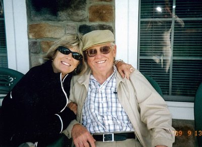 September 2009 - Brenda and her dad John Reiter at rehabilitation facility