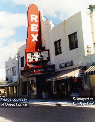 1970's - the Rex Theatre (formerly the Rosetta Theatre) at 7929 NE 2nd Avenue in Little River