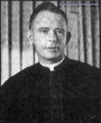 Father Dominic Barry, Pastor at Immaculate Conception from October 5, 1956 to 1971