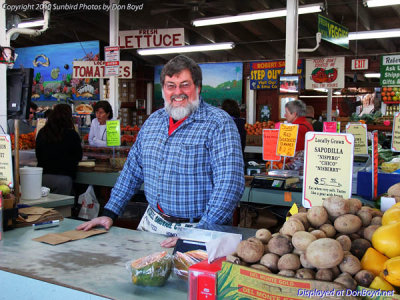 2010 - Robert, of the famous Robert Is Here Fruit Stand and Farm in Florida City