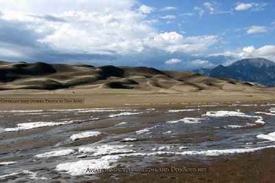 2007 - Great Sand Dunes National Park after a thunderstorm with hail