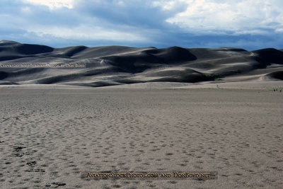 2007 - Great Sand Dunes National Park in the late afternoon after a thunderstorm